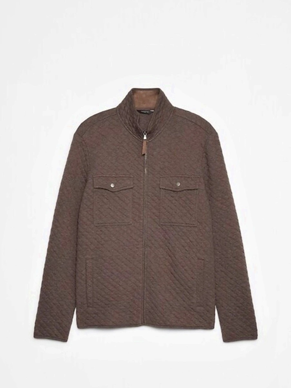 Banana Republic Men's Quilted Knit Jacket